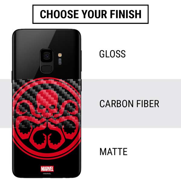 Marvel Captain America Hydra Symbol Galaxy S9 Skin