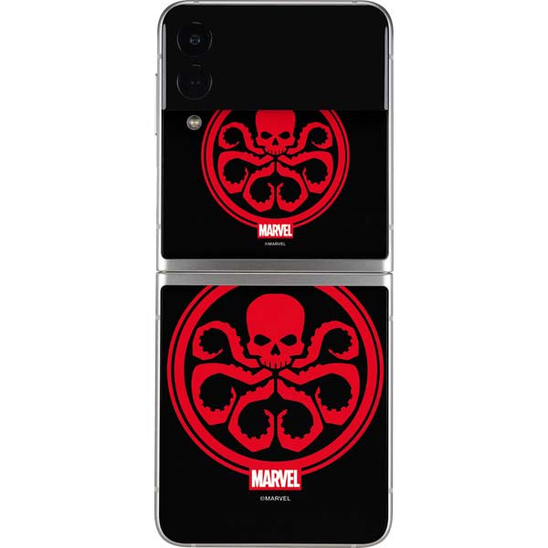 Marvel Captain America Hydra Symbol Galaxy Z Flip3 5G Skin