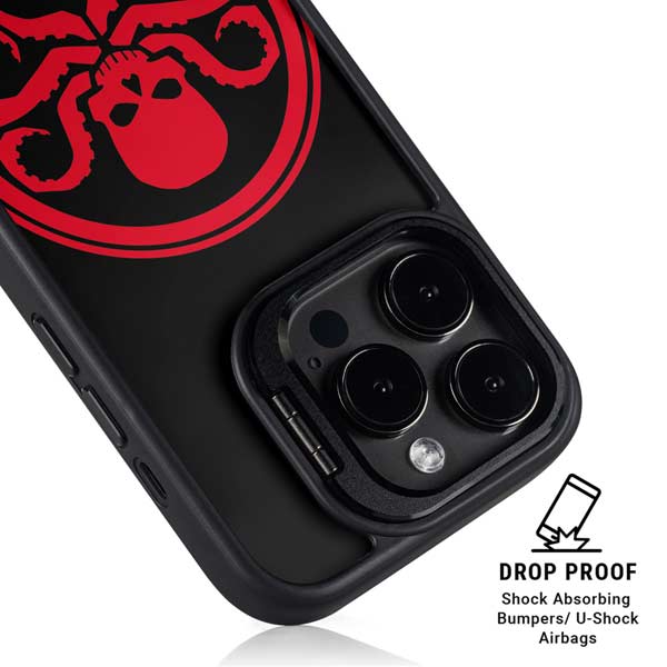 Marvel Captain America Hydra Symbol iPhone 14 Pro Kickstand Case