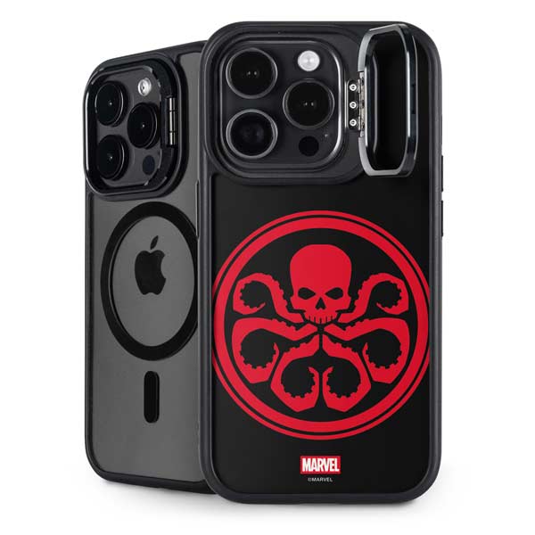 Marvel Captain America Hydra Symbol iPhone 14 Pro Max Kickstand Case