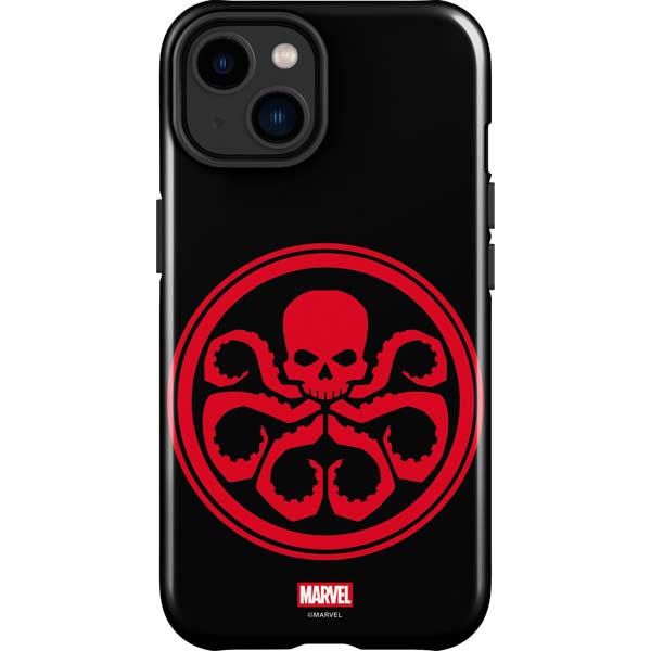 Marvel Captain America Hydra Symbol iPhone 15 Impact Case