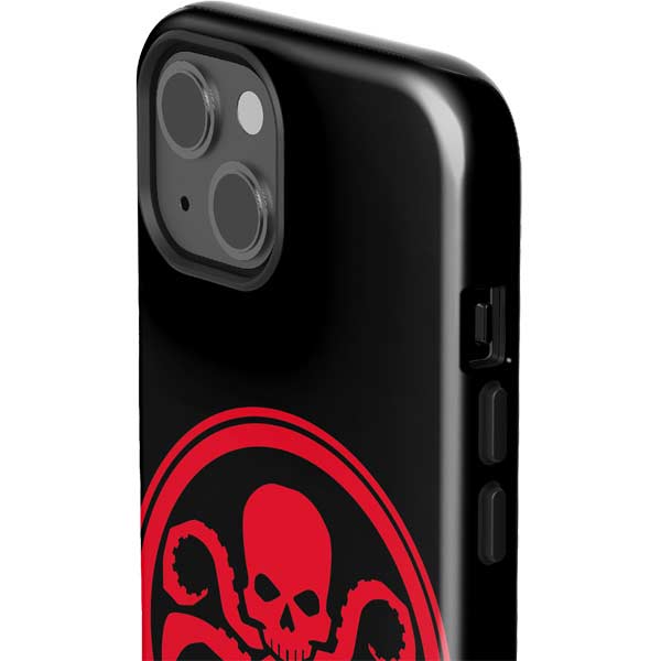 Marvel Captain America Hydra Symbol iPhone 15 Impact Case