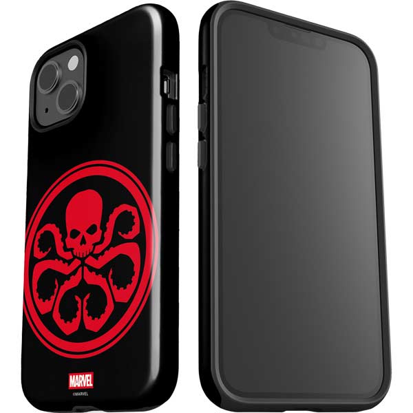 Marvel Captain America Hydra Symbol iPhone 15 Impact Case