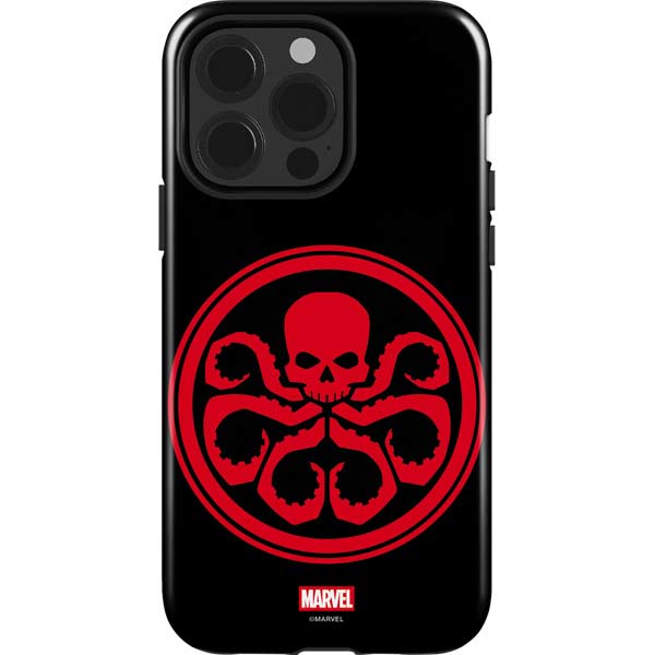 Marvel Captain America Hydra Symbol iPhone 15 Pro Impact Case