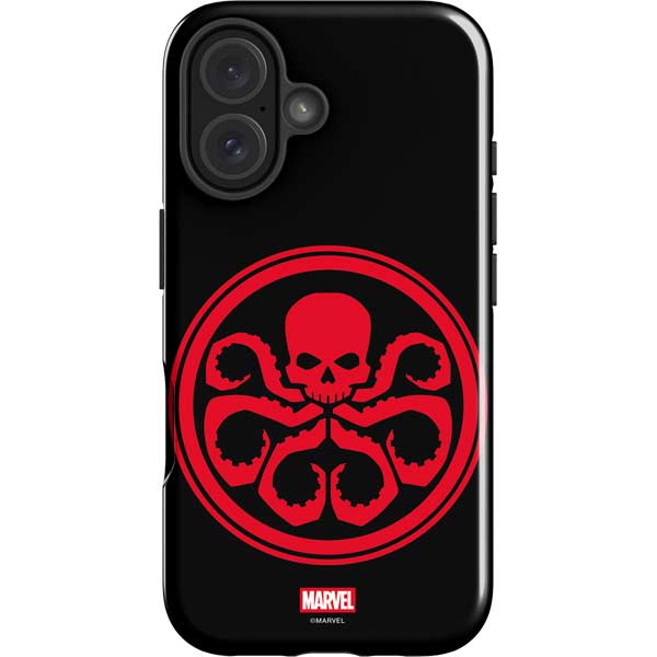 Marvel Captain America Hydra Symbol iPhone 16 Impact Case