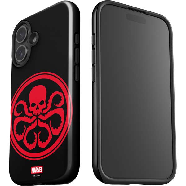 Marvel Captain America Hydra Symbol iPhone 16 Impact Case
