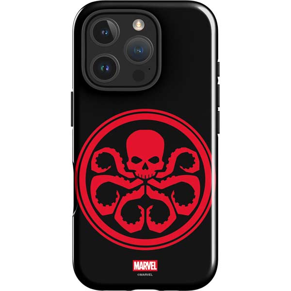 Marvel Captain America Hydra Symbol iPhone 16 Pro Impact Case
