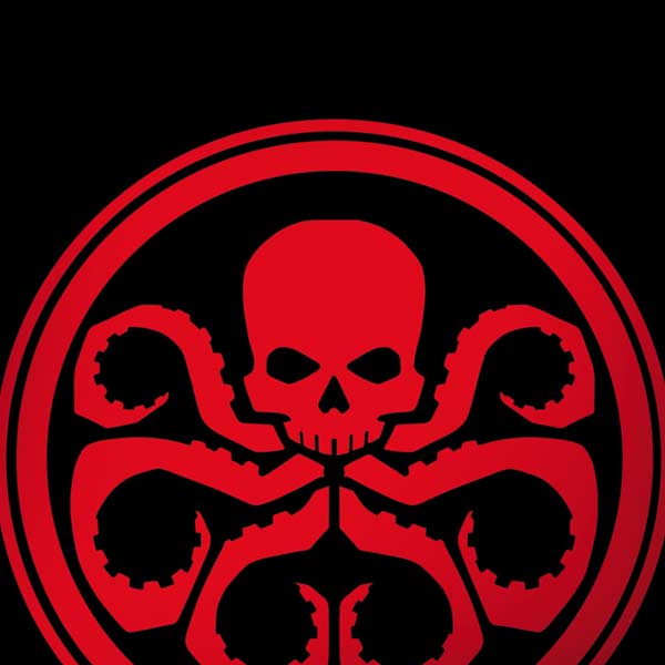 Marvel Captain America Hydra Symbol iPhone X Skin
