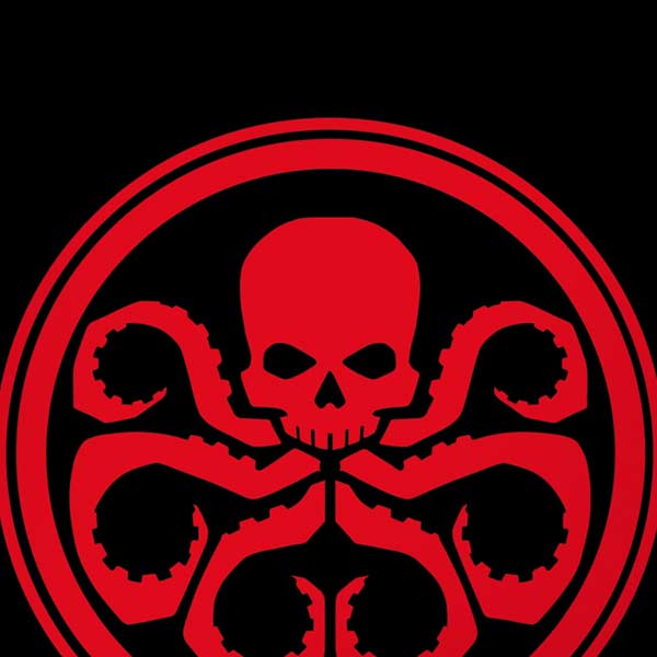 Marvel Captain America Hydra Symbol iPhone XR Skin