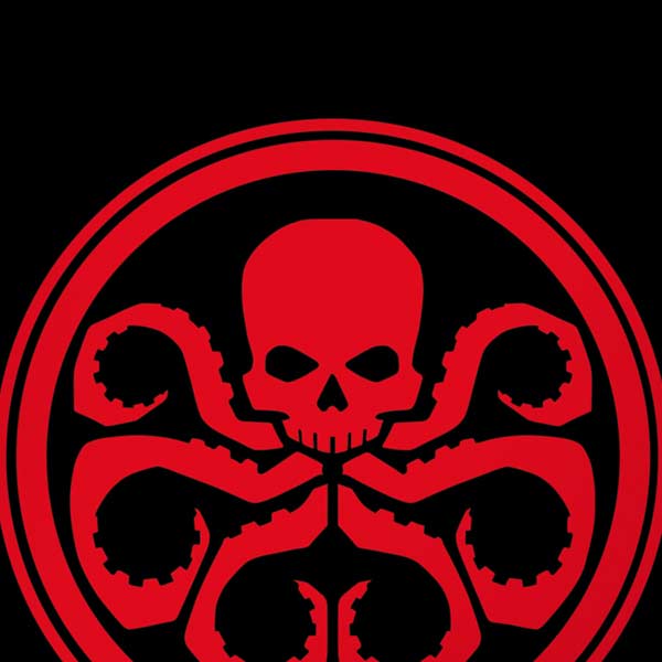 Marvel Captain America Hydra Symbol iPhone XS Max Skin