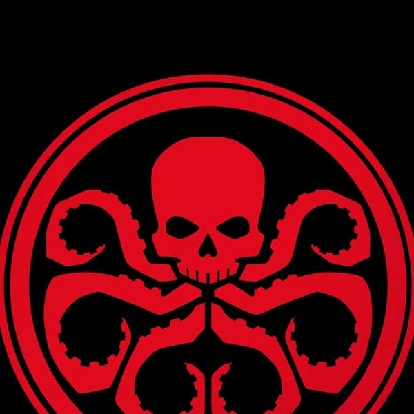 Marvel Captain America Hydra Symbol iPhone XS Pro Case