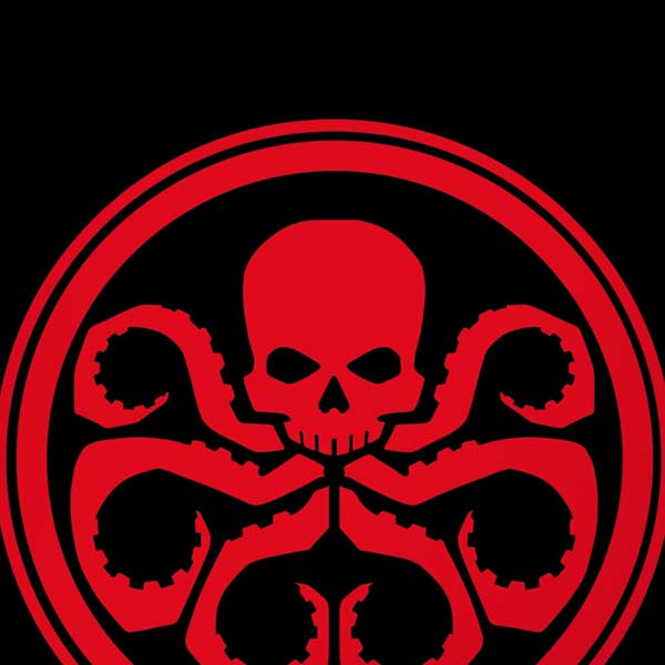 Marvel Captain America Hydra Symbol iPhone XS Skin
