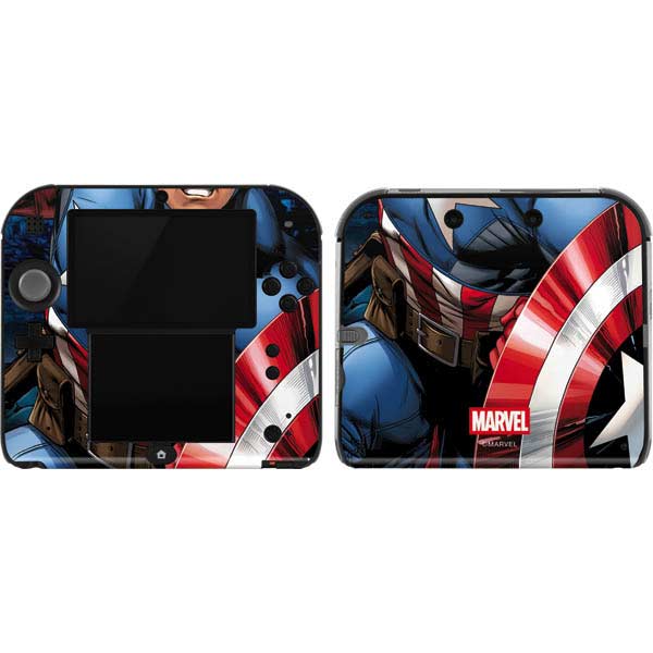 Marvel Captain America Portrait Nintendo Skins