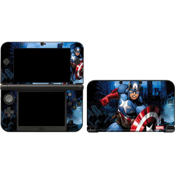 Marvel Captain America Portrait Nintendo Skins