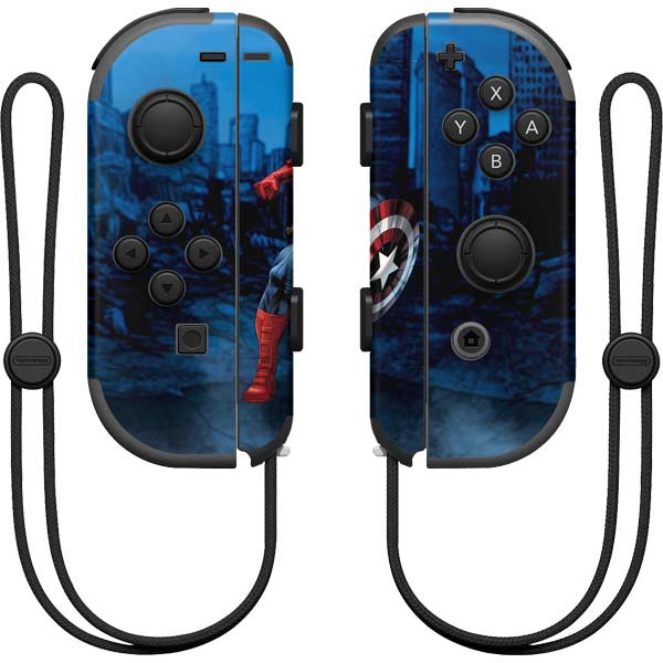 Marvel Captain America Portrait Nintendo Skins