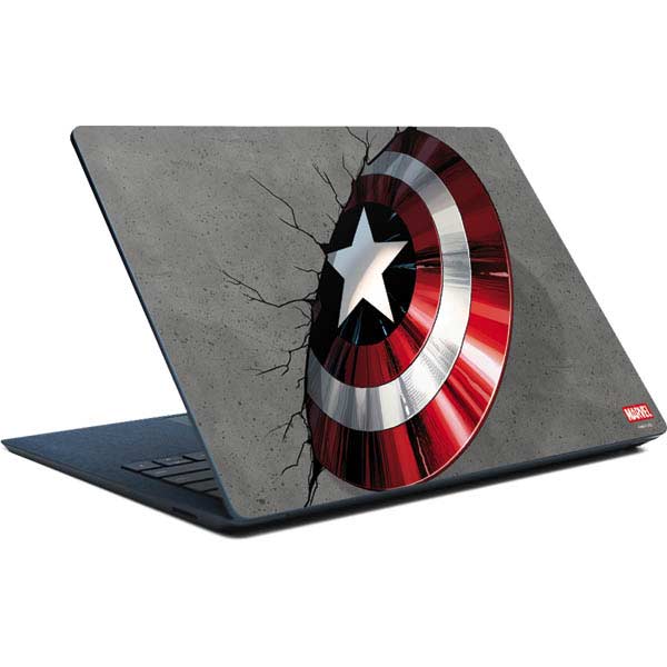 Marvel Captain America Shield Break Surface Laptop Skin
