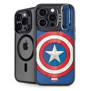 Marvel Captain America Shield iPhone 14 Pro Kickstand Case