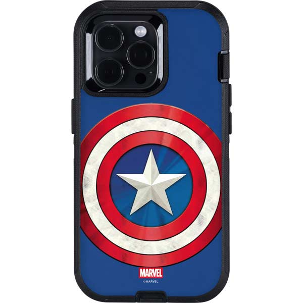 Marvel Captain America Shield Otterbox Defender iPhone Skin