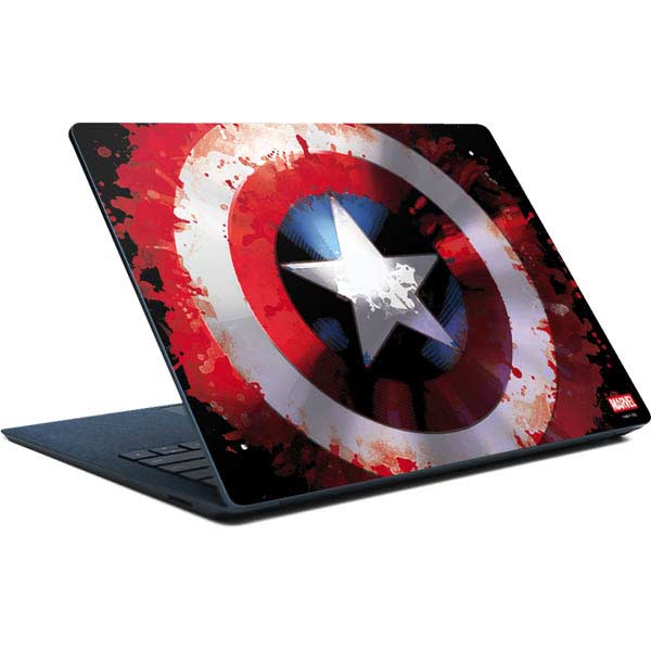 Marvel Captain America Star Shield Surface Laptop Skin