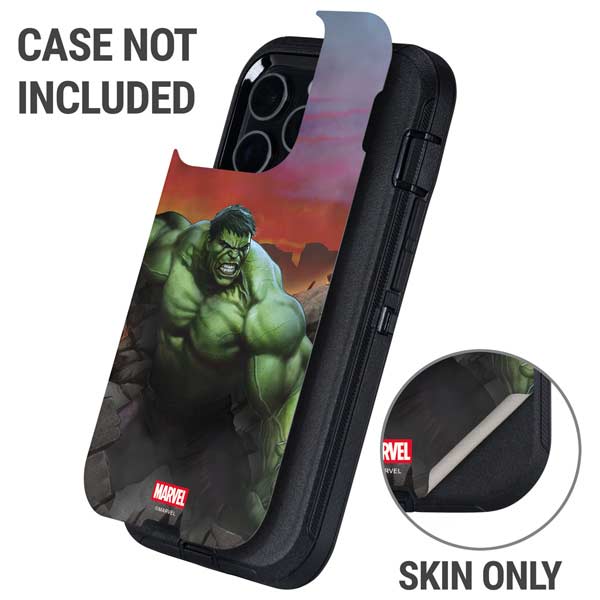 Marvel Enraged Hulk Otterbox Defender iPhone Skin