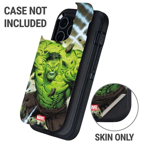 Marvel Hulk Green Goliath Otterbox Defender iPhone Skin