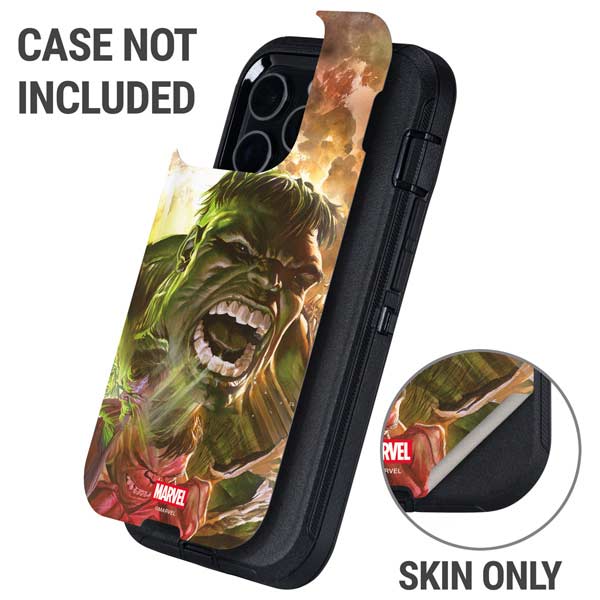 Marvel Hulk Savage Hulk Otterbox Defender iPhone Skin