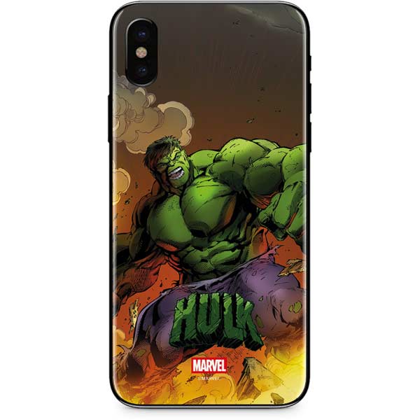 Marvel Hulk Smash iPhone XS Max Skin