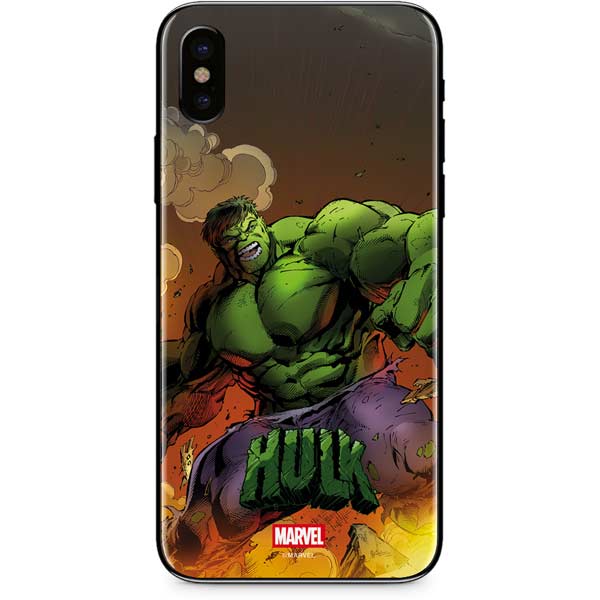 Marvel Hulk Smash iPhone XS Skin
