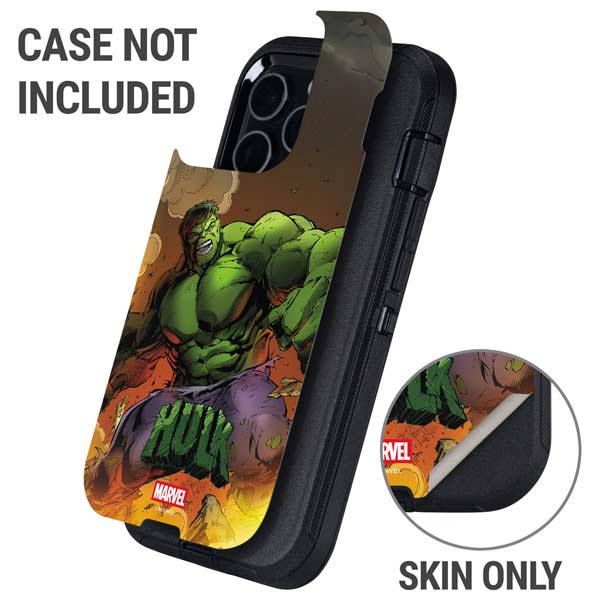 Marvel Hulk Smash Otterbox Defender iPhone Skin