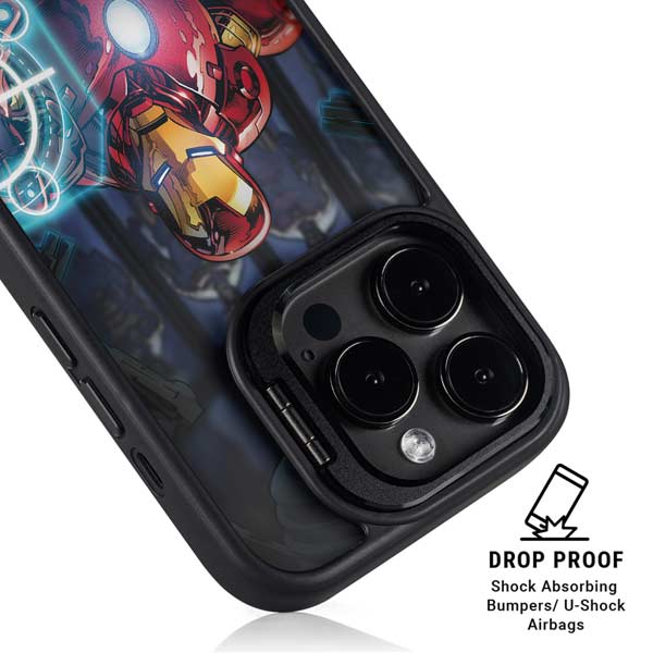 Marvel Iron Man New Armor iPhone 14 Pro Kickstand Case