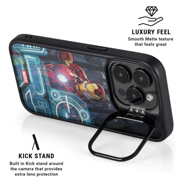Marvel Iron Man New Armor iPhone 14 Pro Max Kickstand Case