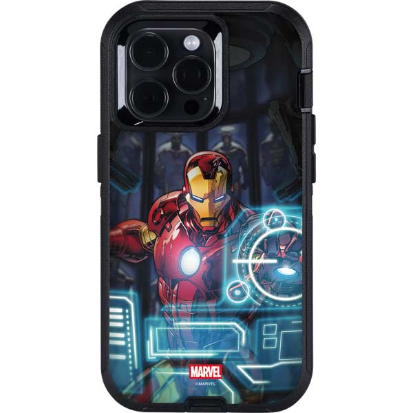Marvel Iron Man New Armor Otterbox Defender iPhone Skin