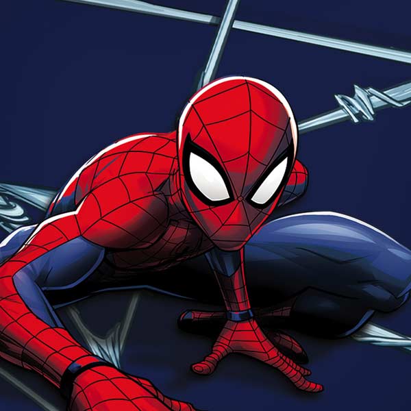 Marvel Spiderman Crawling Spiderman iPhone XS Skin