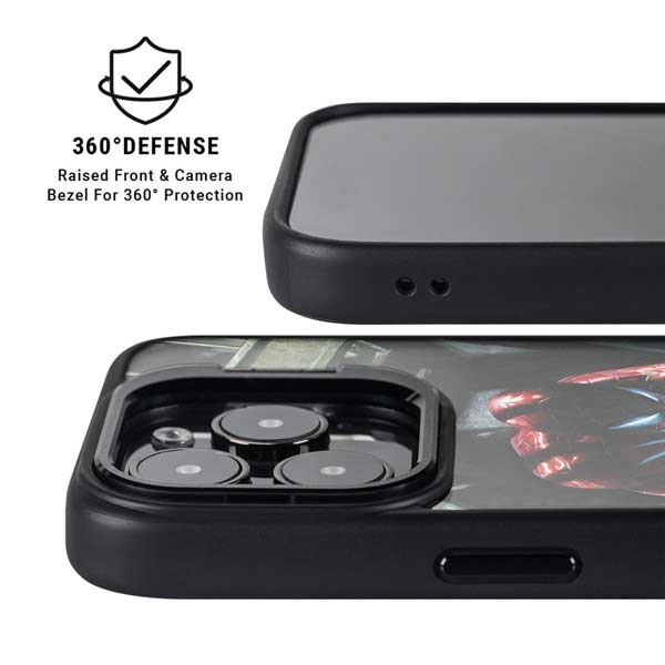 Marvel Spiderman New Suit Spiderman iPhone 14 Pro Kickstand Case