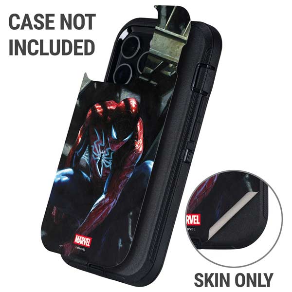 Marvel Spiderman New Suit Spiderman Otterbox Defender iPhone Skin