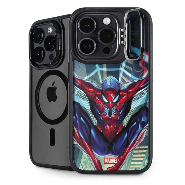 Marvel Spiderman Spiderman Armor MK IV iPhone 14 Pro Max Kickstand Case