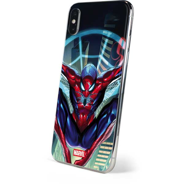 Marvel Spiderman Spiderman Armor MK IV iPhone XS Skin
