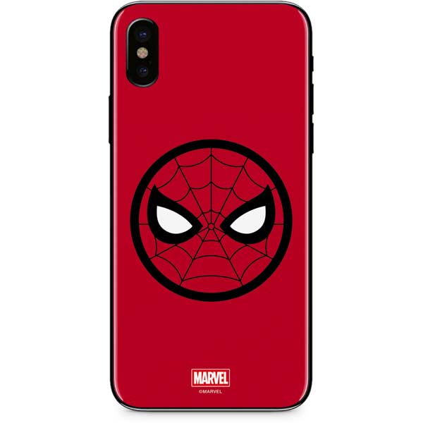 Marvel Spiderman Spiderman Emblem iPhone XS Skin