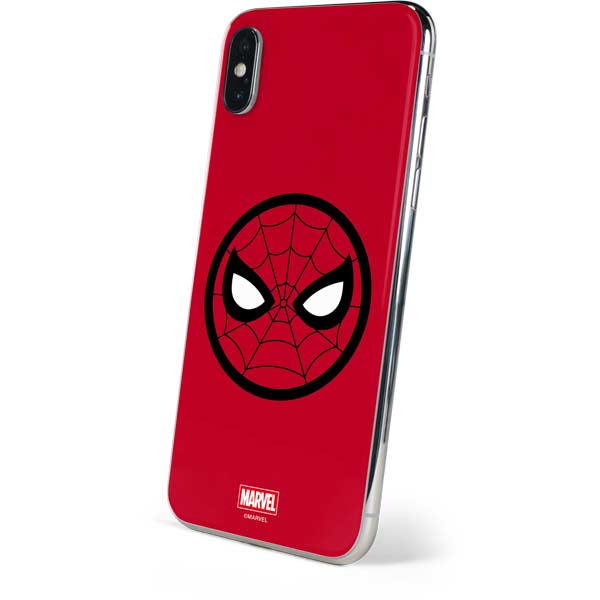 Marvel Spiderman Spiderman Emblem iPhone XS Skin