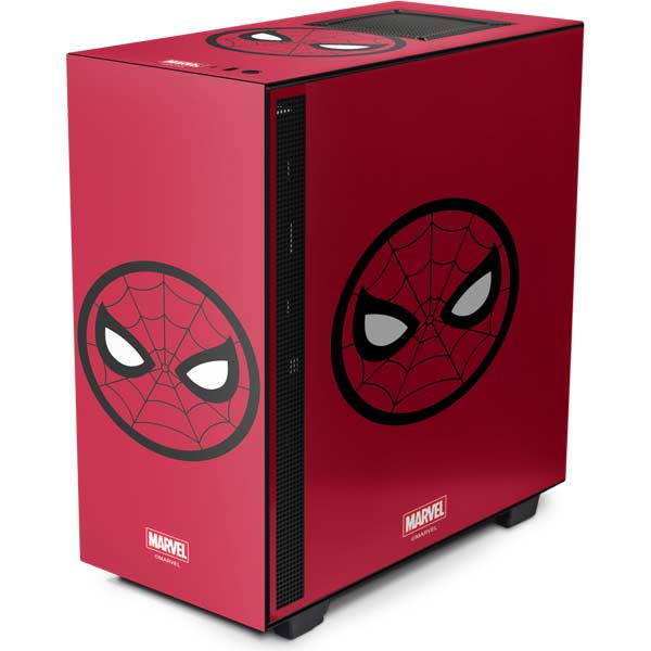 Spiderman Emblem NZXT H510 Compact ATX Mid-Tower Case Skin – Skinit