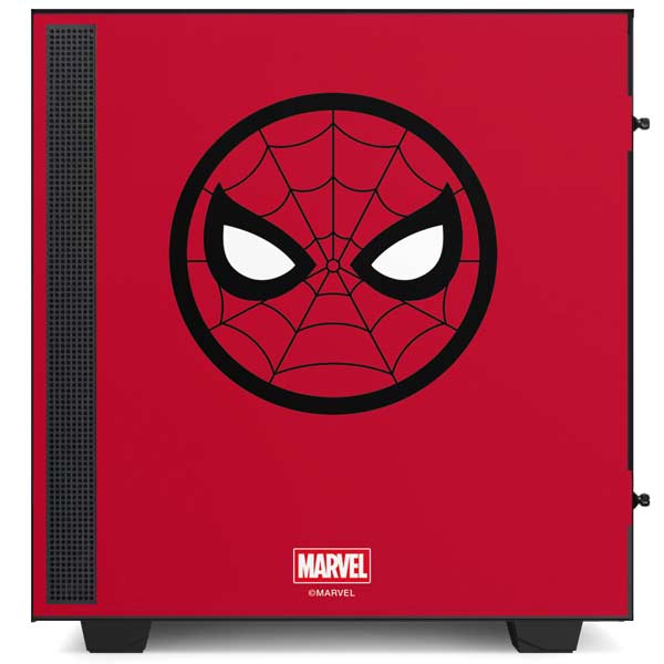 Spiderman Emblem NZXT H510 Compact ATX Mid-Tower Case Skin – Skinit