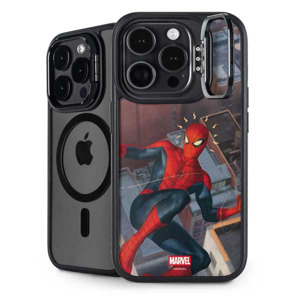 Marvel Spiderman Spidey Sense iPhone 14 Pro Max Kickstand Case