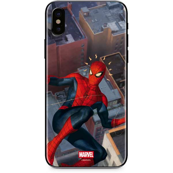 Marvel Spiderman Spidey Sense iPhone XS Skin