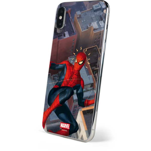 Marvel Spiderman Spidey Sense iPhone XS Skin
