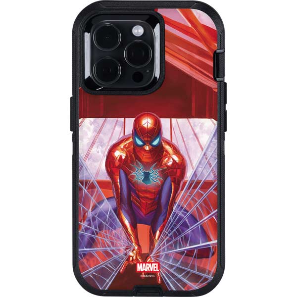 Marvel Spiderman Web Slinger Otterbox Defender iPhone Skin