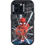 Marvel Spiderman Web Throw Otterbox Defender iPhone Skin