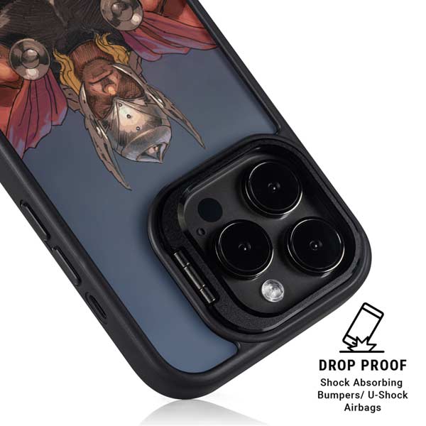 Marvel Thor God of Asgard iPhone 14 Pro Kickstand Case