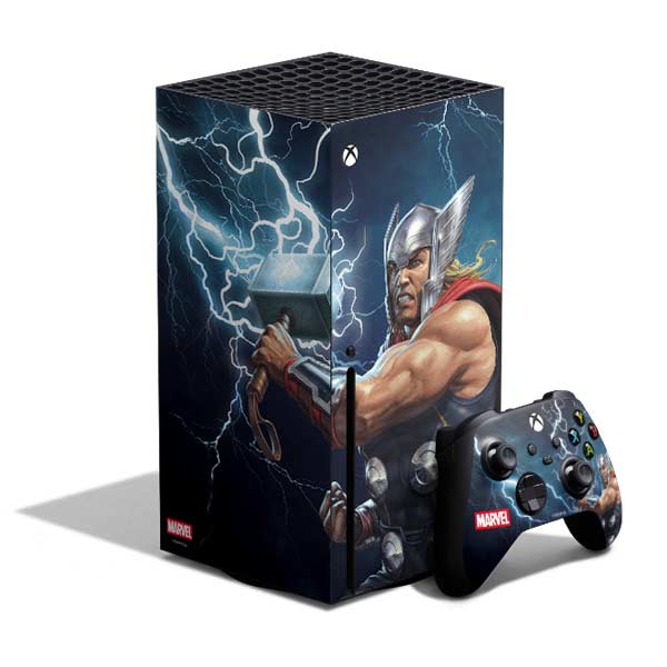 Buy Marvel Thor Thor and Mjolnir Xbox Series X Skins | Skinit.com
