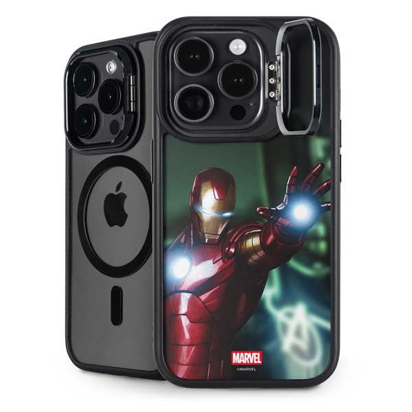 Marvel Tony Stark Iron Man iPhone 14 Pro Kickstand Case