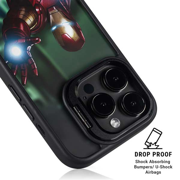 Marvel Tony Stark Iron Man iPhone 14 Pro Kickstand Case
